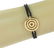Bulgari 18k Gold Engraved Circle Charm Cord Bracelet - 2