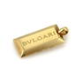 Bulgari 18k Gold Signature Ingot Bar Pendant