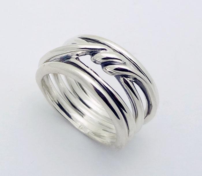 David Yurman Sterling Continuance® Collection Ring Size (1 of 5)