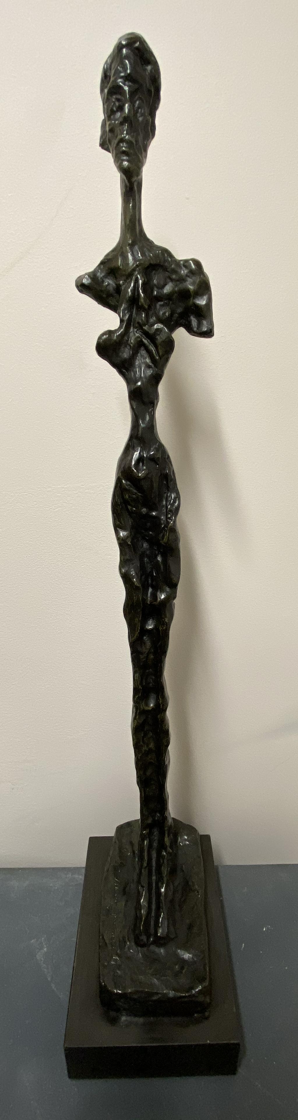 SWISS BRONZE SCULPTURE ALBERTO GIACOMETTI FEMME DE BOO (1 of 5)