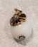 FABERGE RUSSIAN GOLD WHITE NEPHRITE PENDANT EGG - 2