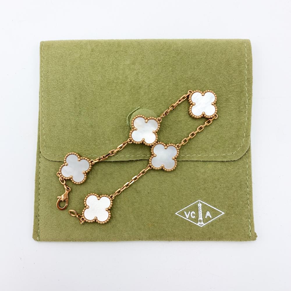 Van Cleef & Arpels Vintage AlhambraBracelet 18K Rose (1 of 6)