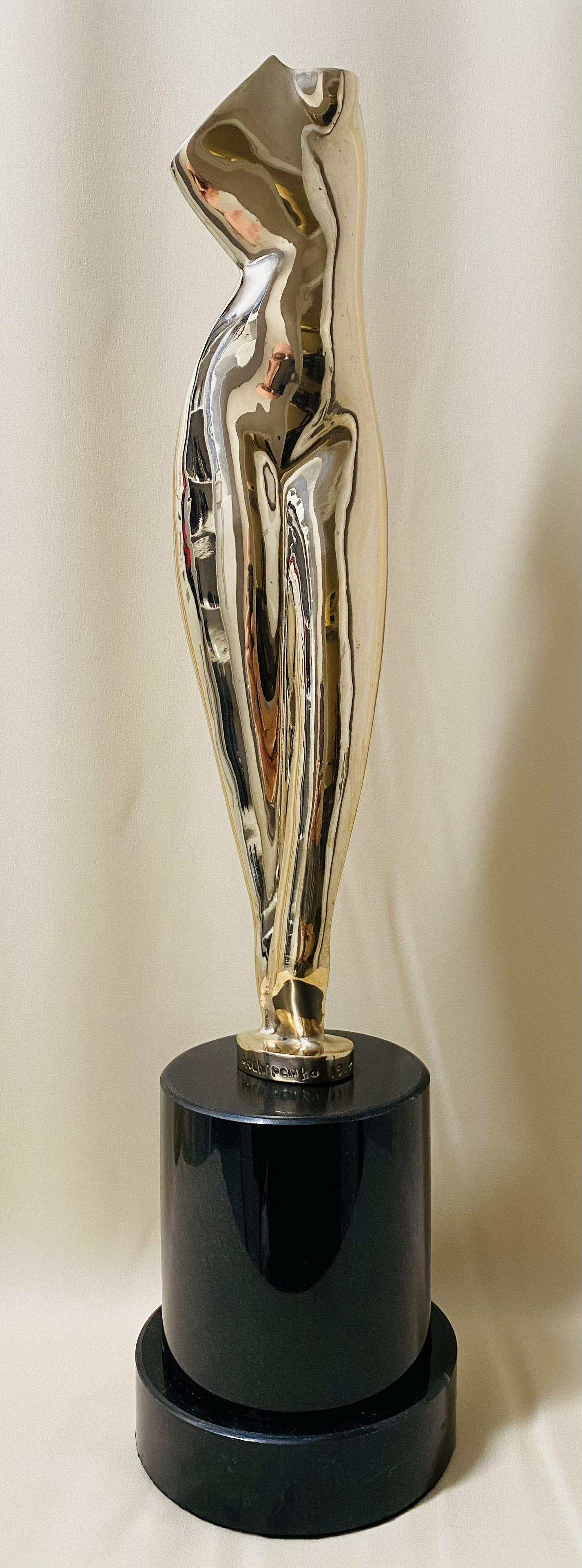 UKRAINIAN AMERICAN BRONZE SCULPTURE A.ARCHIPENKO (1 of 5)