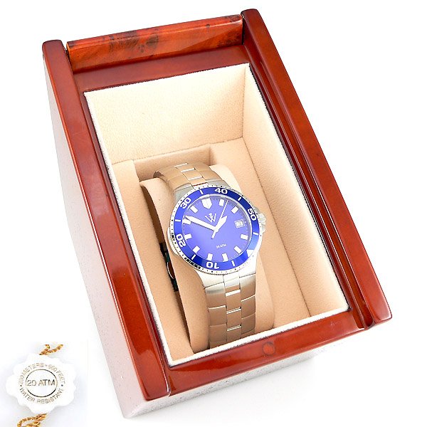 WINDSOR MENS YACHTSMAN S-STEEL WATCH - 3