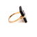 18k Gold, Onyx & Diamonds Ring - 3