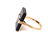 18k Gold, Onyx & Diamonds Ring - 5
