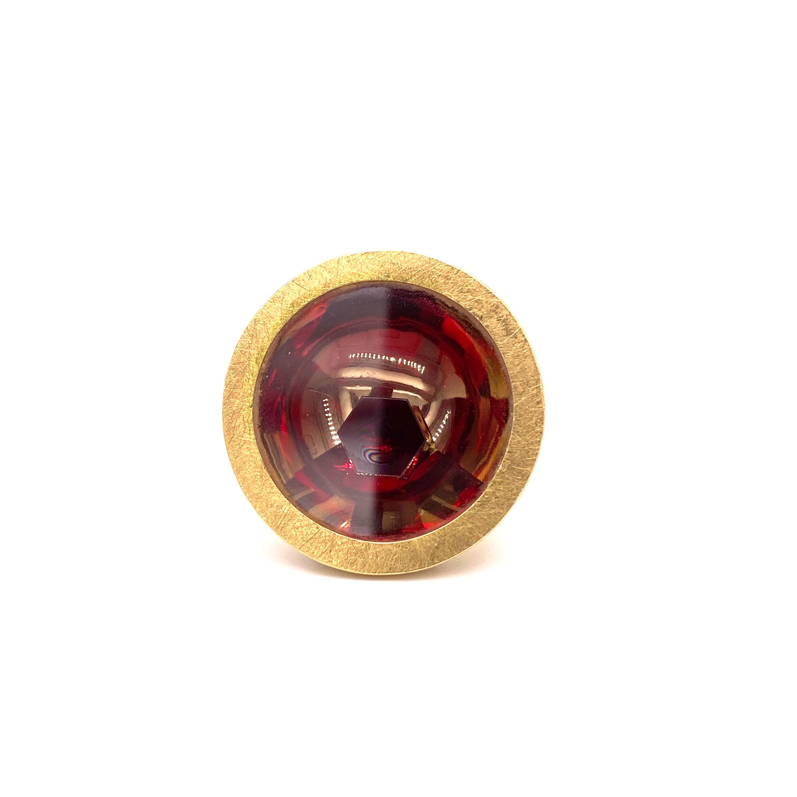 18k Gold Moder Ring Magnifying Glass (1 of 4)