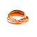 Cartier Trinity Ring, 18k White, yellow, & Rose Gold - 3