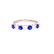 TIFFANY & CO. Platinum Diamond Sapphire Ring