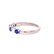 TIFFANY & CO. Platinum Diamond Sapphire Ring - 2