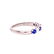 TIFFANY & CO. Platinum Diamond Sapphire Ring - 3