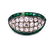 Art Deco Platinum Diamond Emerald Ring