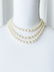 Fresh water Pearls SET & 18k Gold Diamonds Emerald - 2