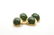 18k Gold scarab French hallmark Cufflinks