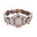 Art Deco Platinum Diamond Bracelet - 3