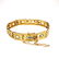 18K Gold Aquamarine Bracelet - 2
