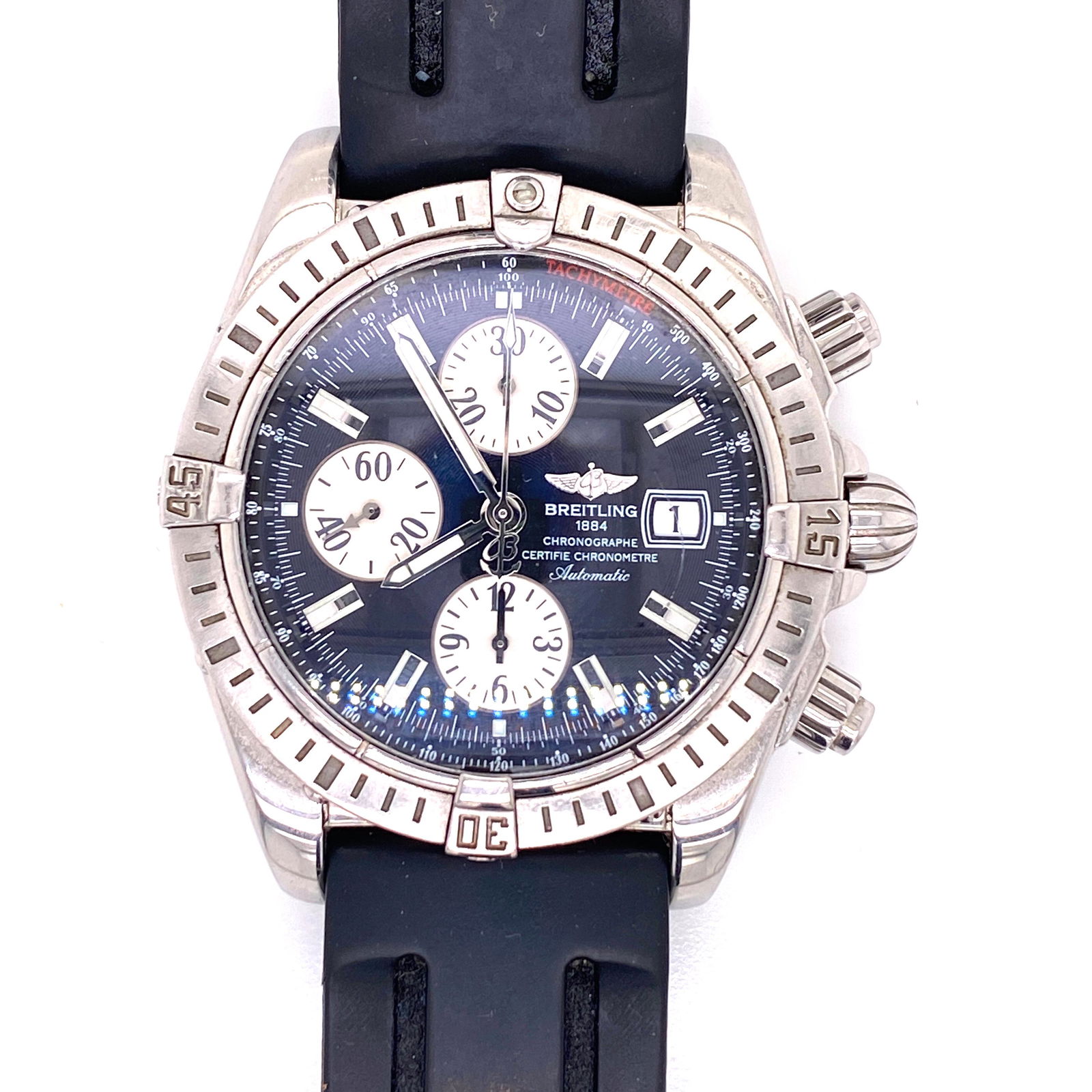 Stainless Steel Chromo BREITLING Watch (1 of 3)