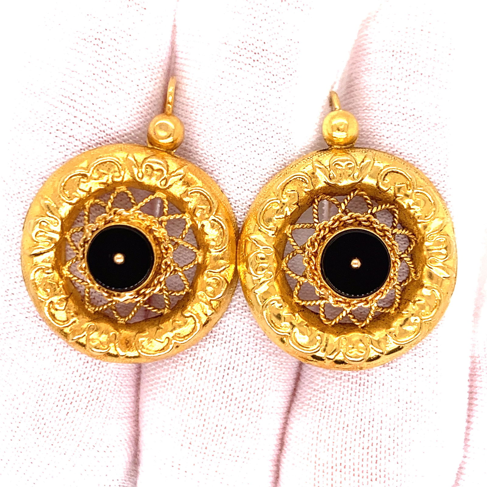 22K Victorian French Earrings (1 of 2)