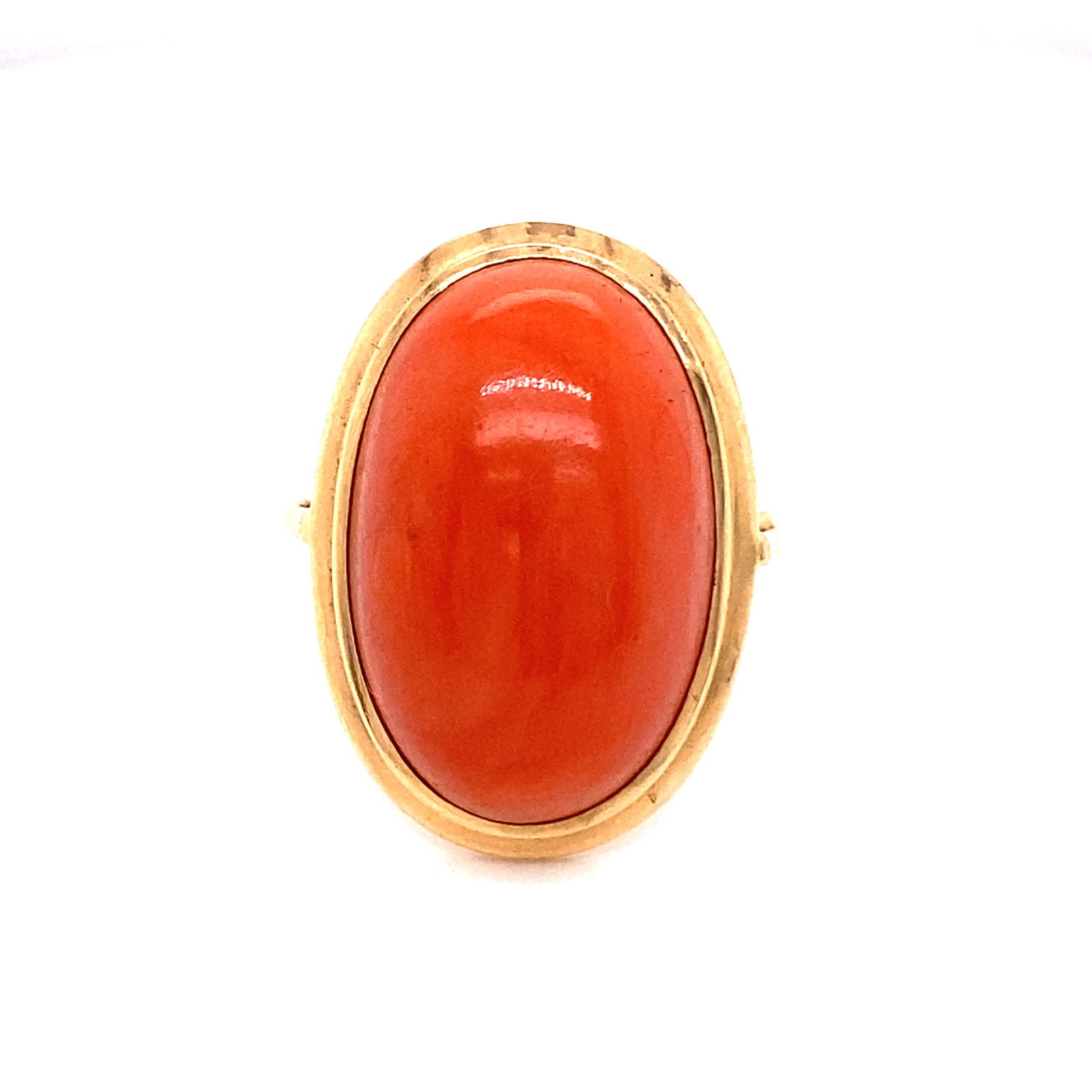 18k Coral RingÊ (1 of 2)