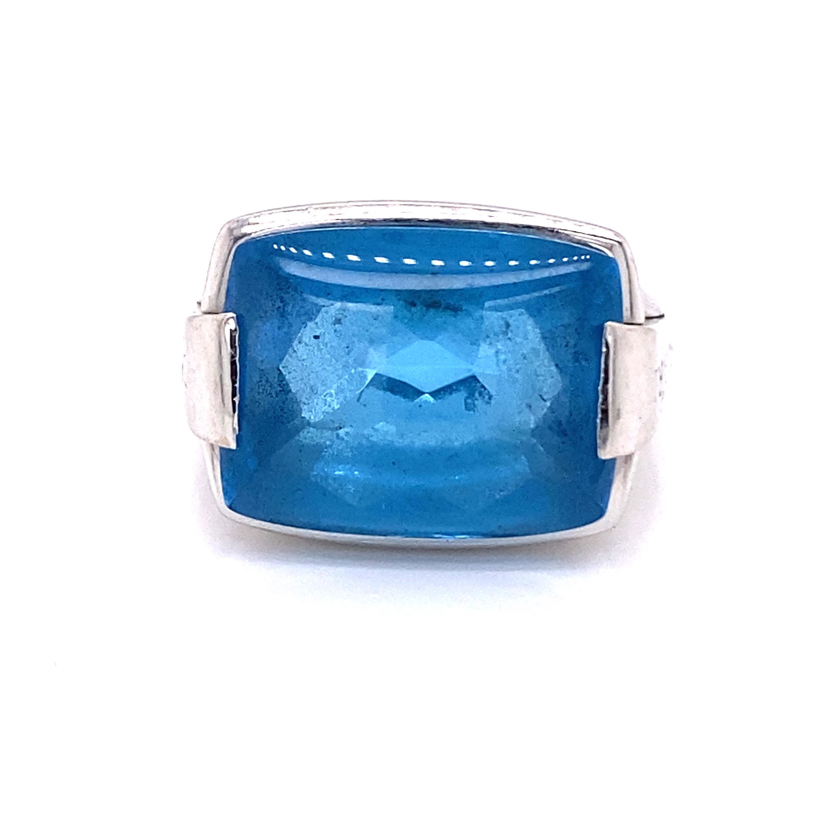 BVLGARI 18k Gold Topaz Ring (1 of 2)