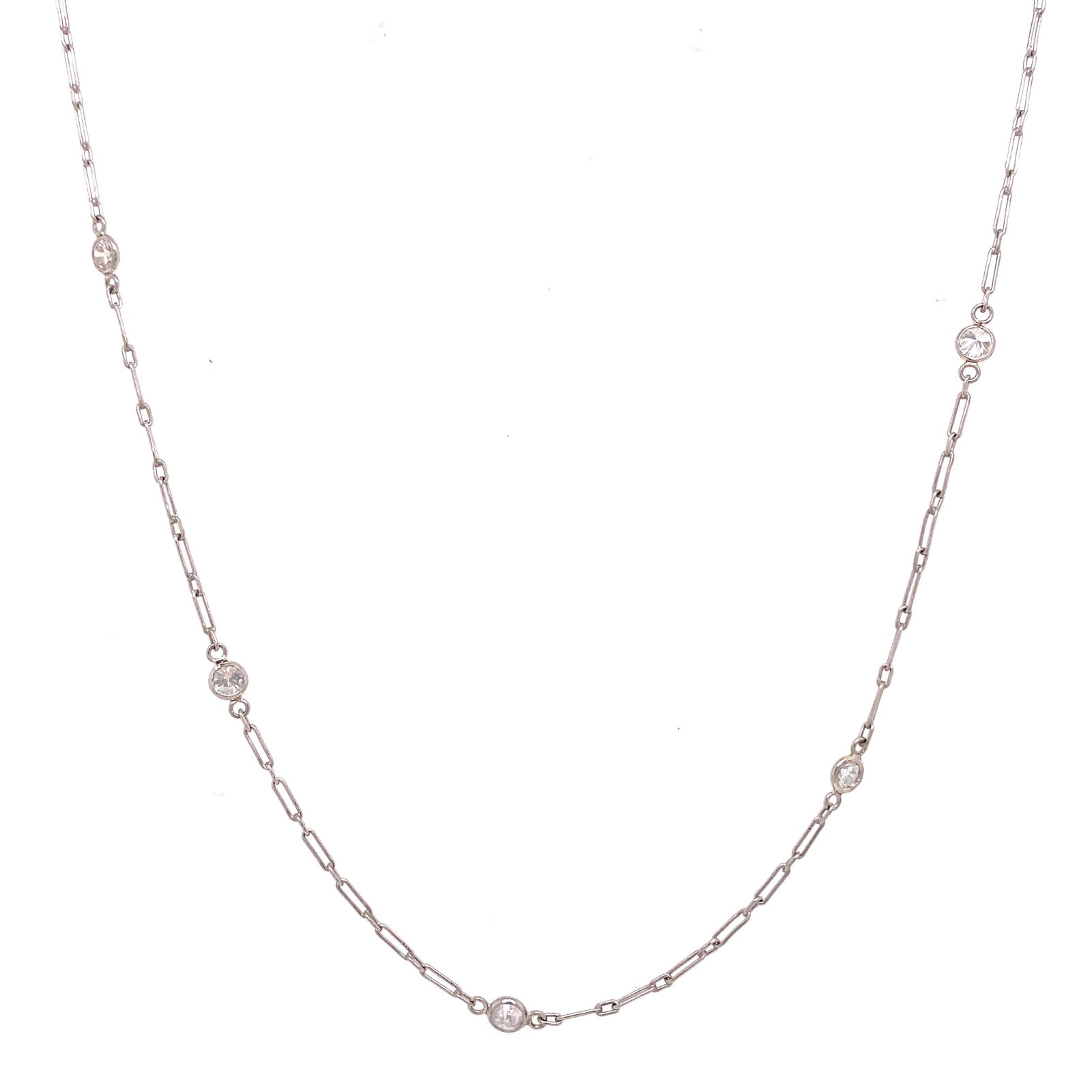 Platinum Diamond by the Yard Chain (1 of 1)