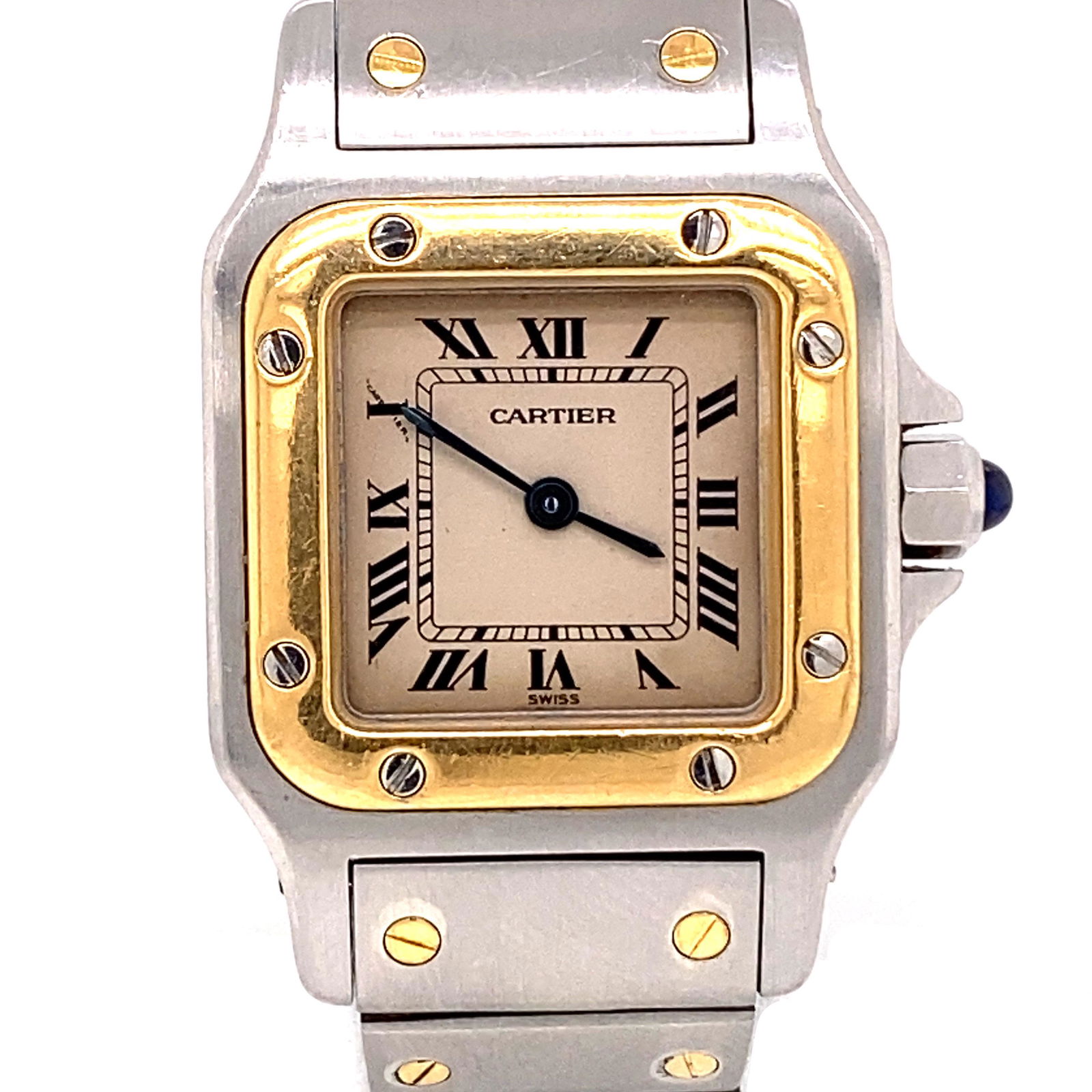 CARTIER Santos Stainless Steel 18kÊ (1 of 3)