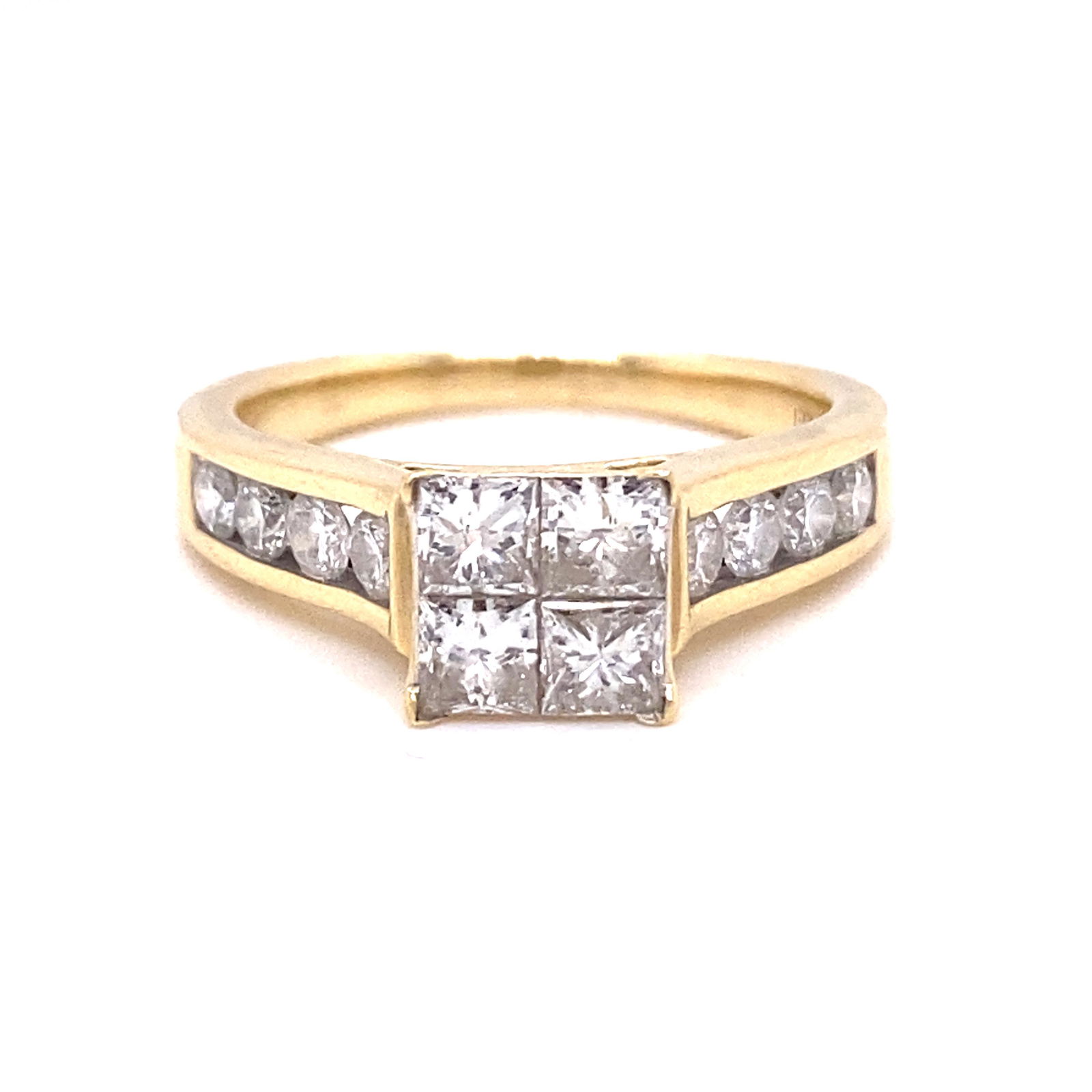 14k Diamond Engagement Ring (1 of 2)