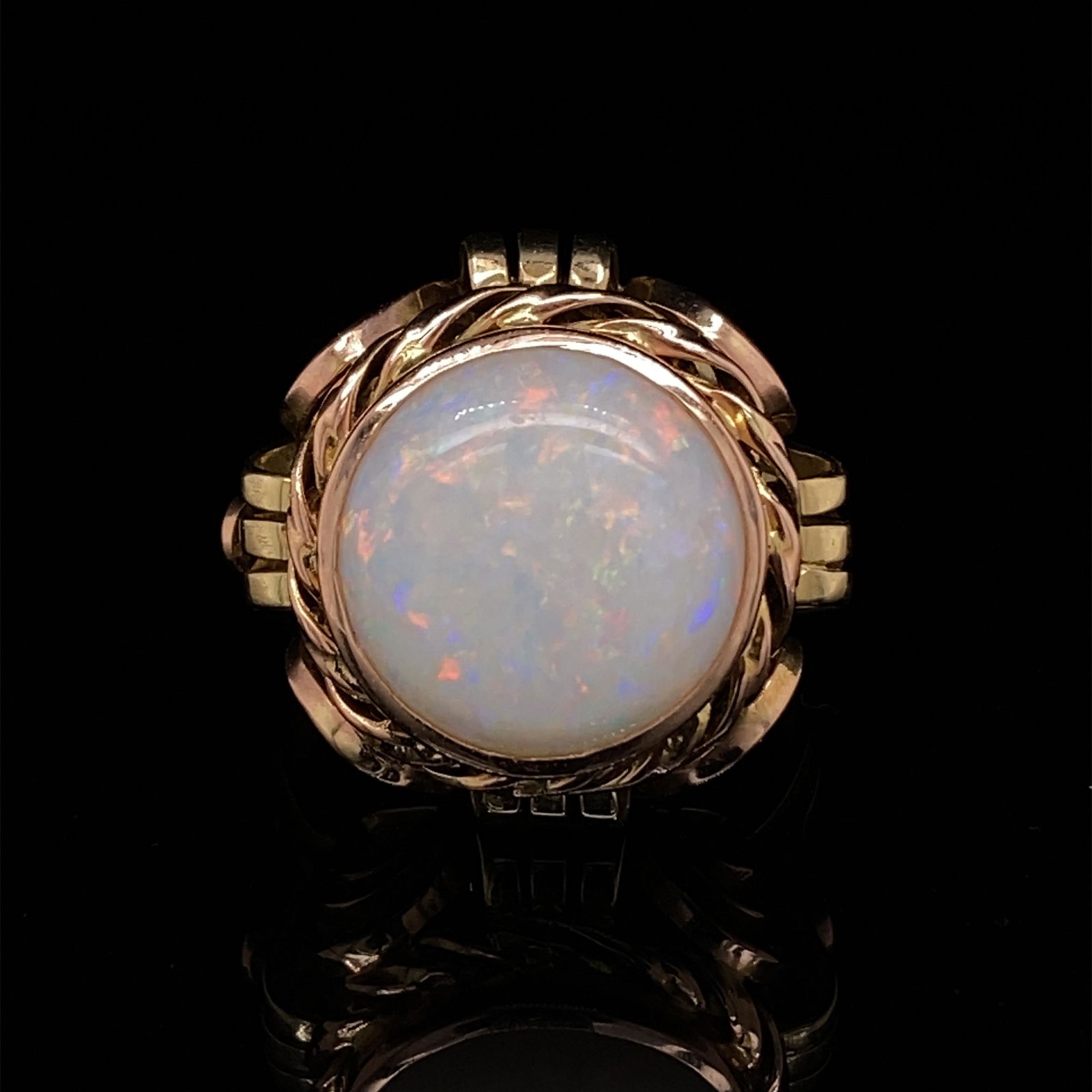 14k Opal Retro Ring (1 of 2)