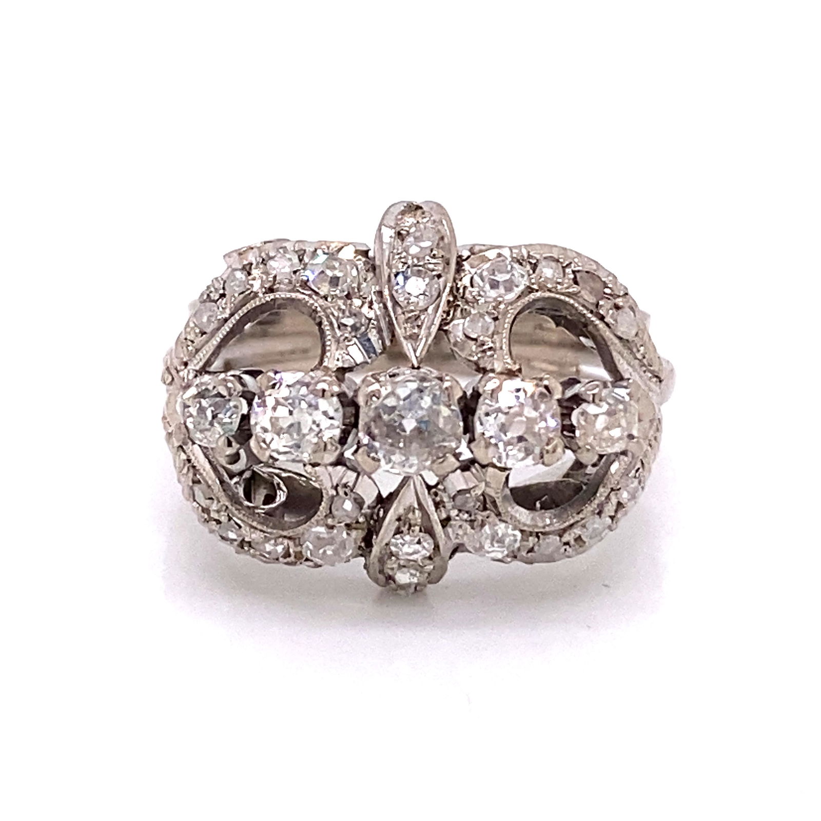 1920â€™s 18k Diamond Ring (1 of 2)