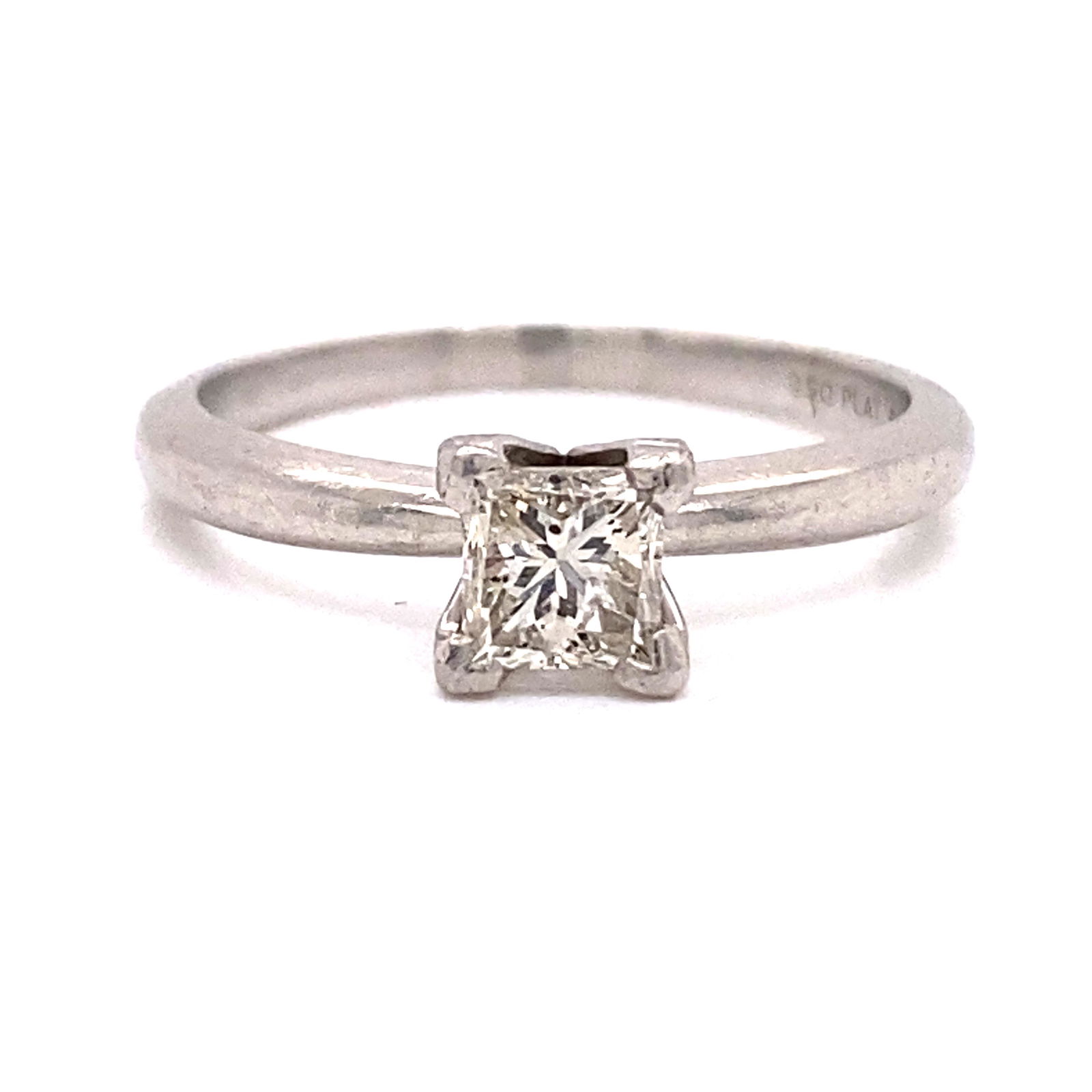 Platinum Diamond Engagement Ring (1 of 2)