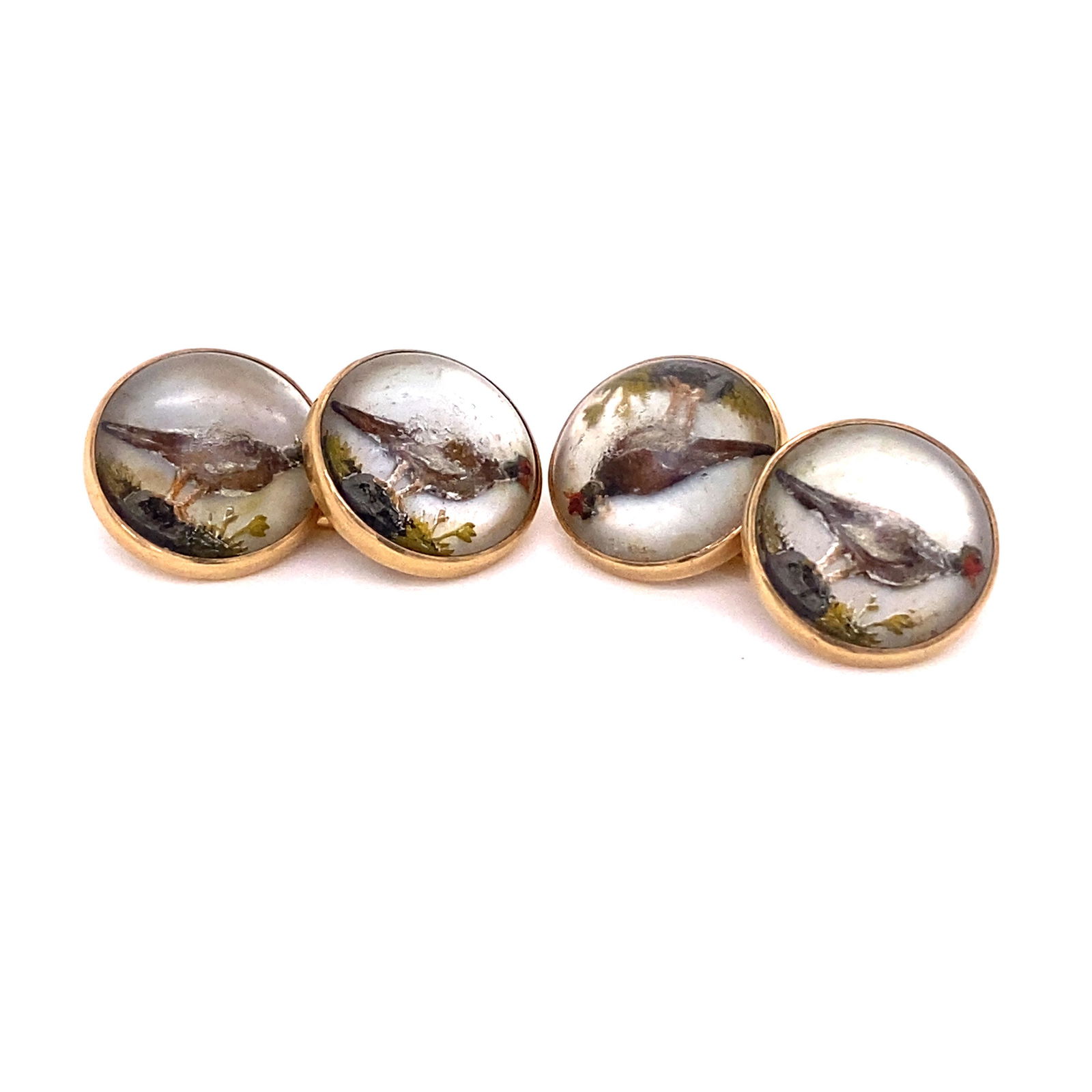 14k Intaglio Cufflinks (1 of 2)