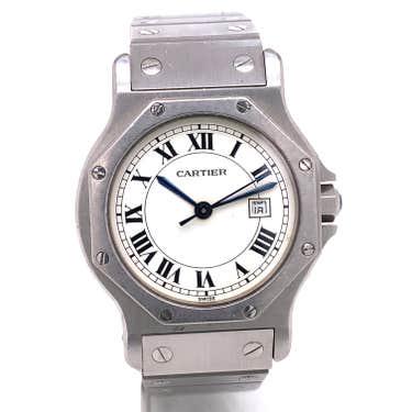 Stainless Steele Octagon CARTIER Watch (1 of 2)