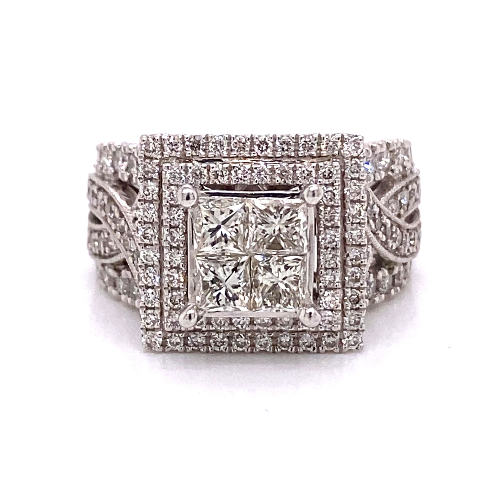 14k Diamond Engagement Ring (1 of 3)