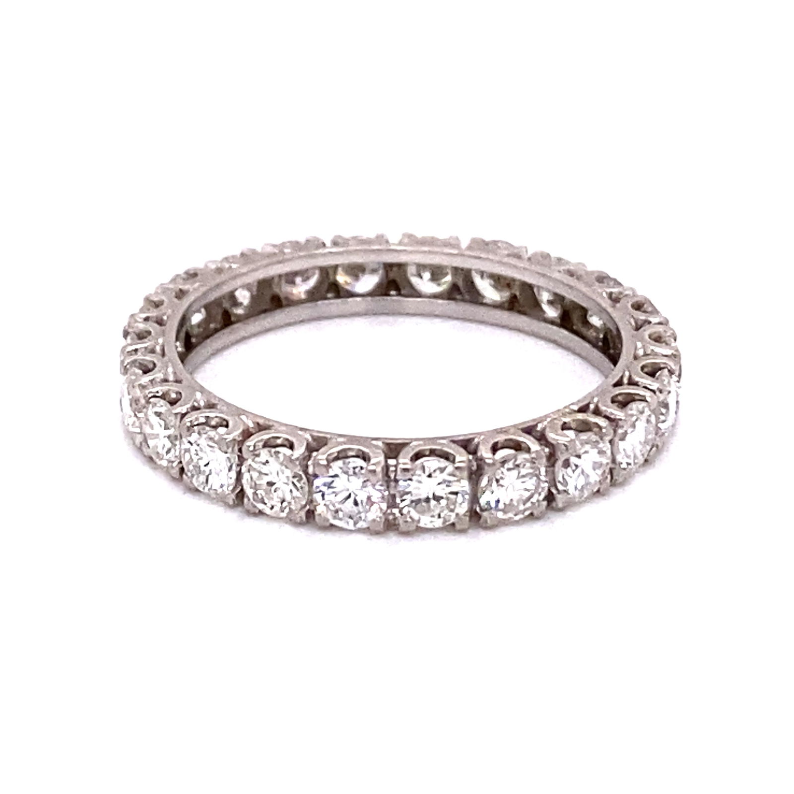 Platinum Eternity Diamond Band (1 of 2)