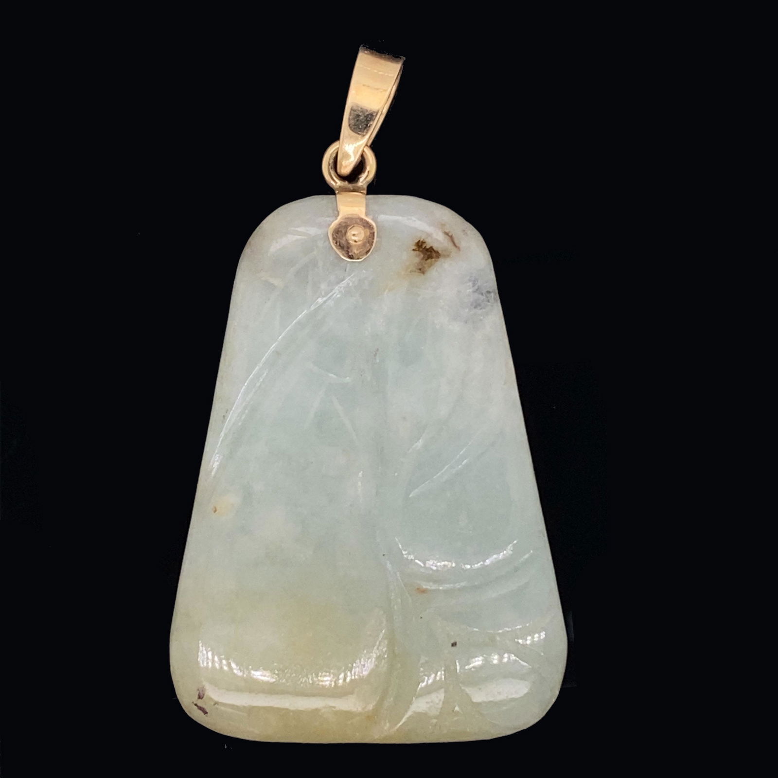 14k Jade Pendant (1 of 1)