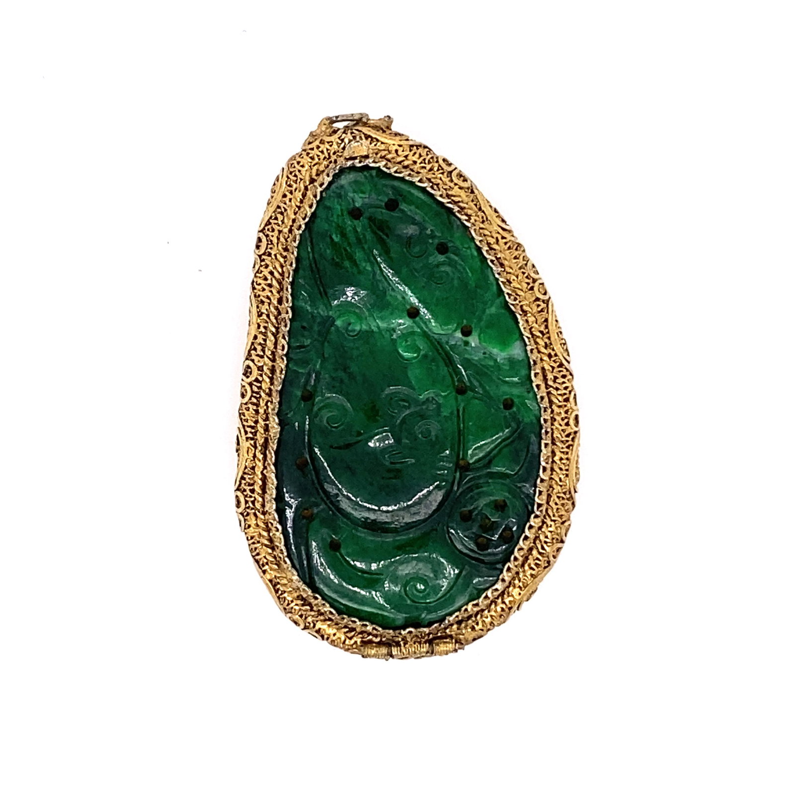 Silver Jade Jadeite Locket Pendant: Silver Weight 9g Jade Jadeite Pendant Locket Measurements 1.6â€x1â€
