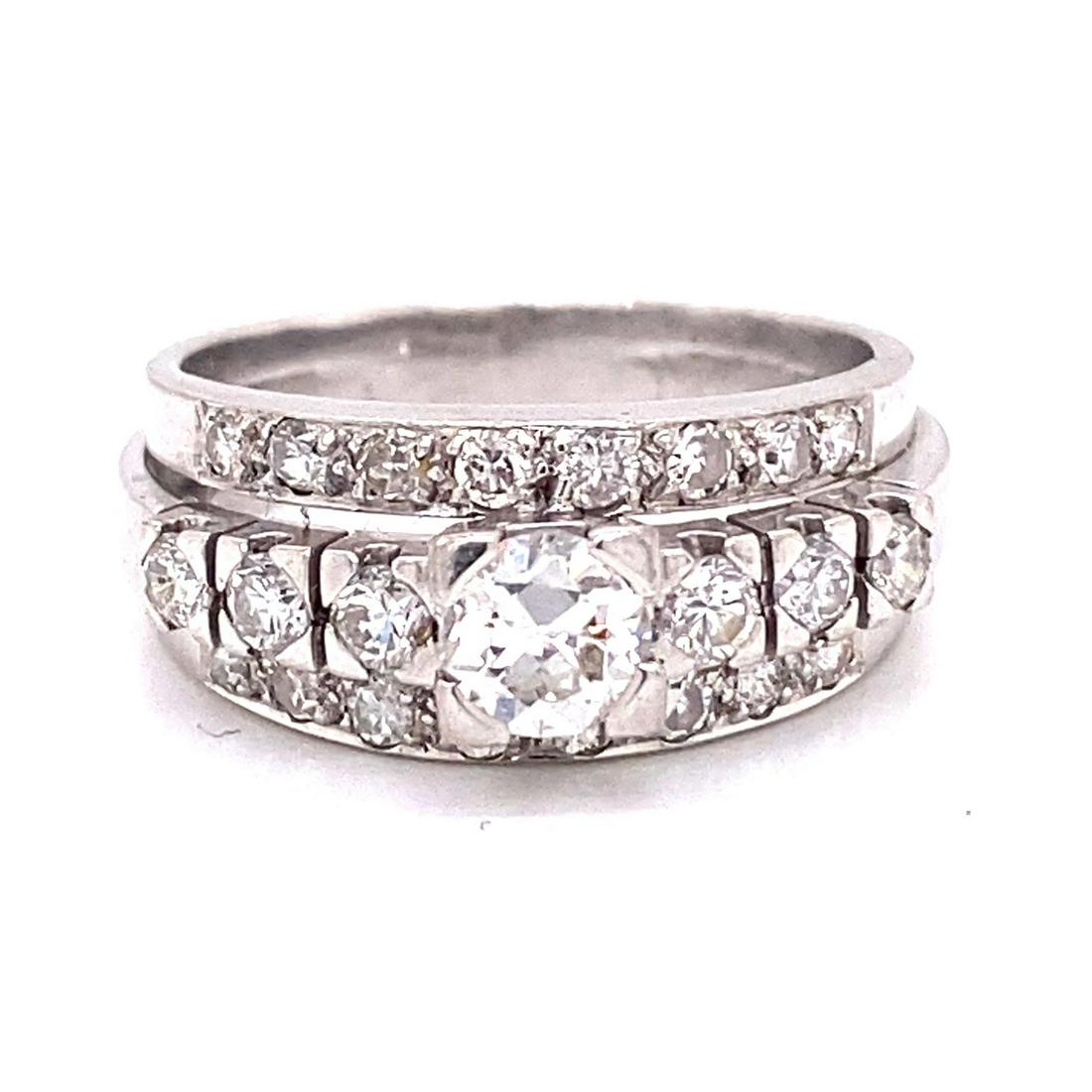 Platinum Diamond Ring (1 of 2)