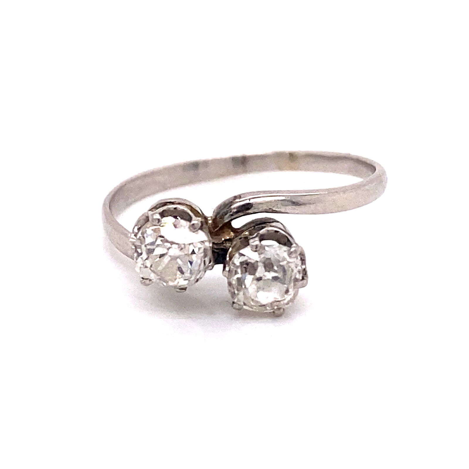Edwardian Diamond Platinum Ring (1 of 1)