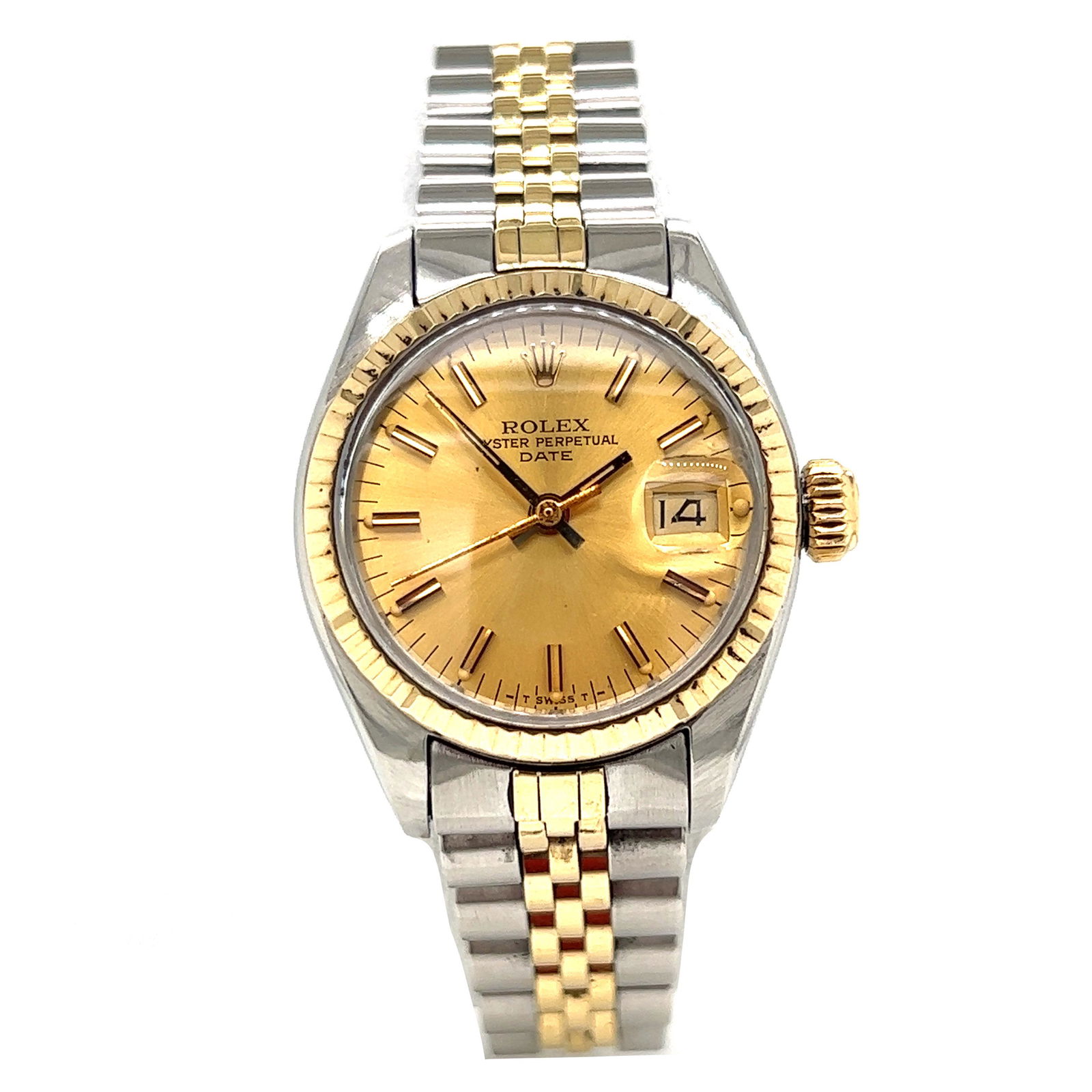 ROLEX Two Tone Date Watch (1 of 1)