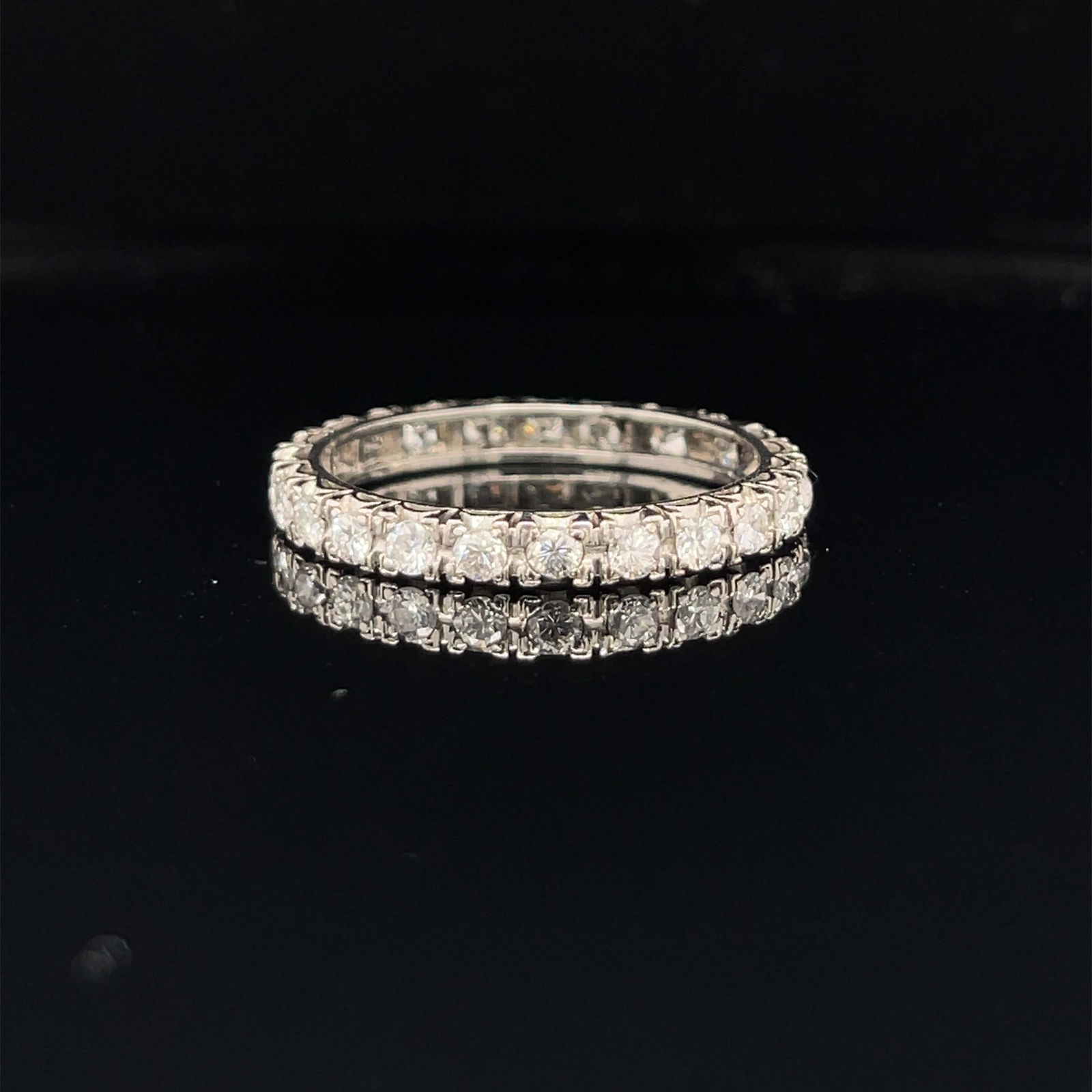 Art Deco Platinum Men Diamond Eternity Ring  (1 of 1)