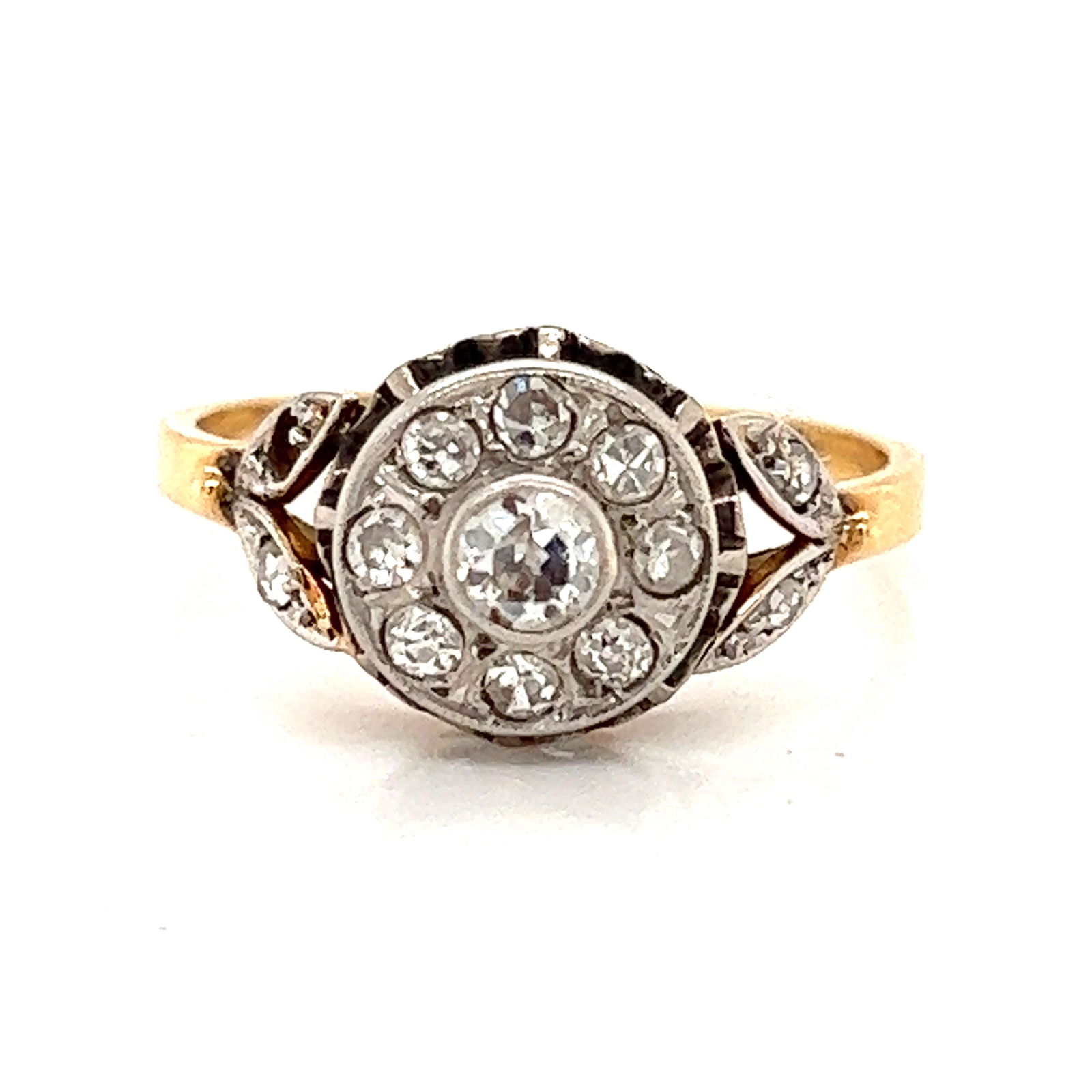 18k Platinum Late Victorian Diamond Ring  (1 of 3)