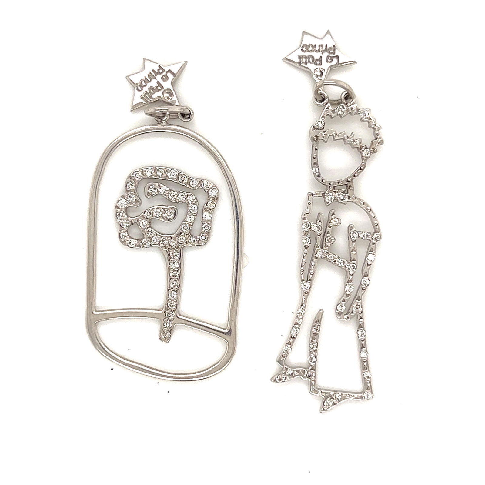 18k Le Petit Prince Pendant Set (1 of 1)