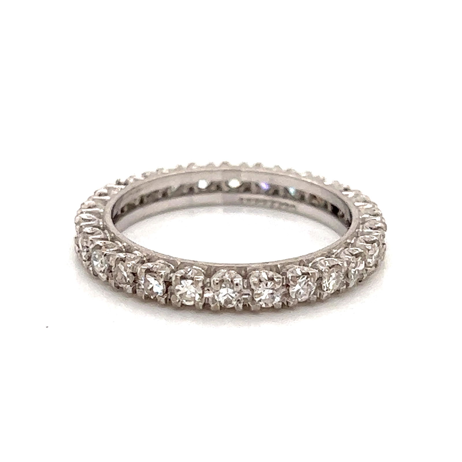 Platinum Diamond Eternity Ring (1 of 1)