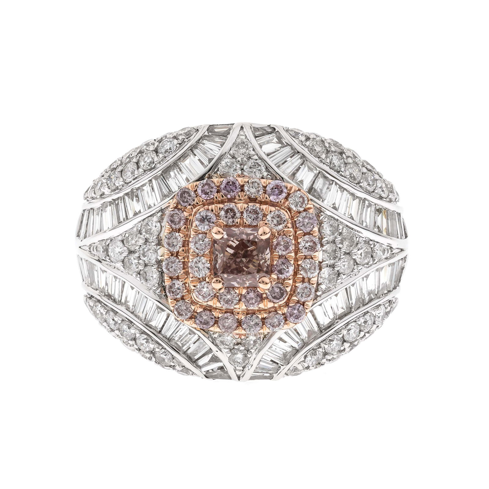 18k Fancy Pink Diamond Ring (1 of 1)