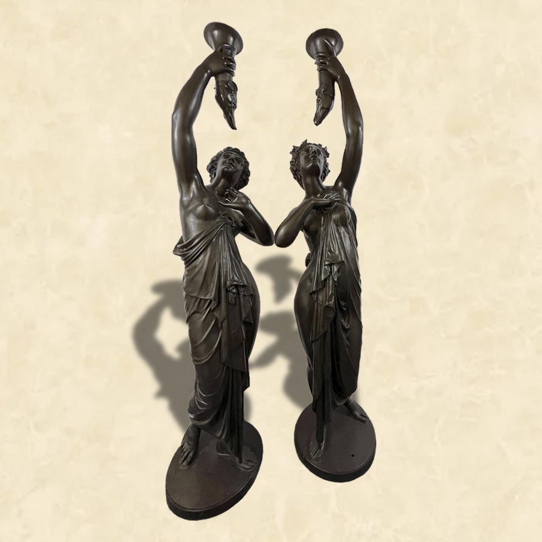 Lifesize French 19th Century Sculpture (1 of 5)