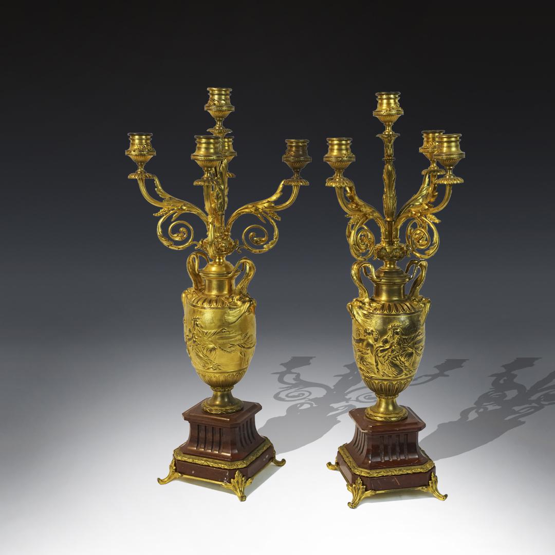 Pair of XIX century Louis XV style French (1 of 2)