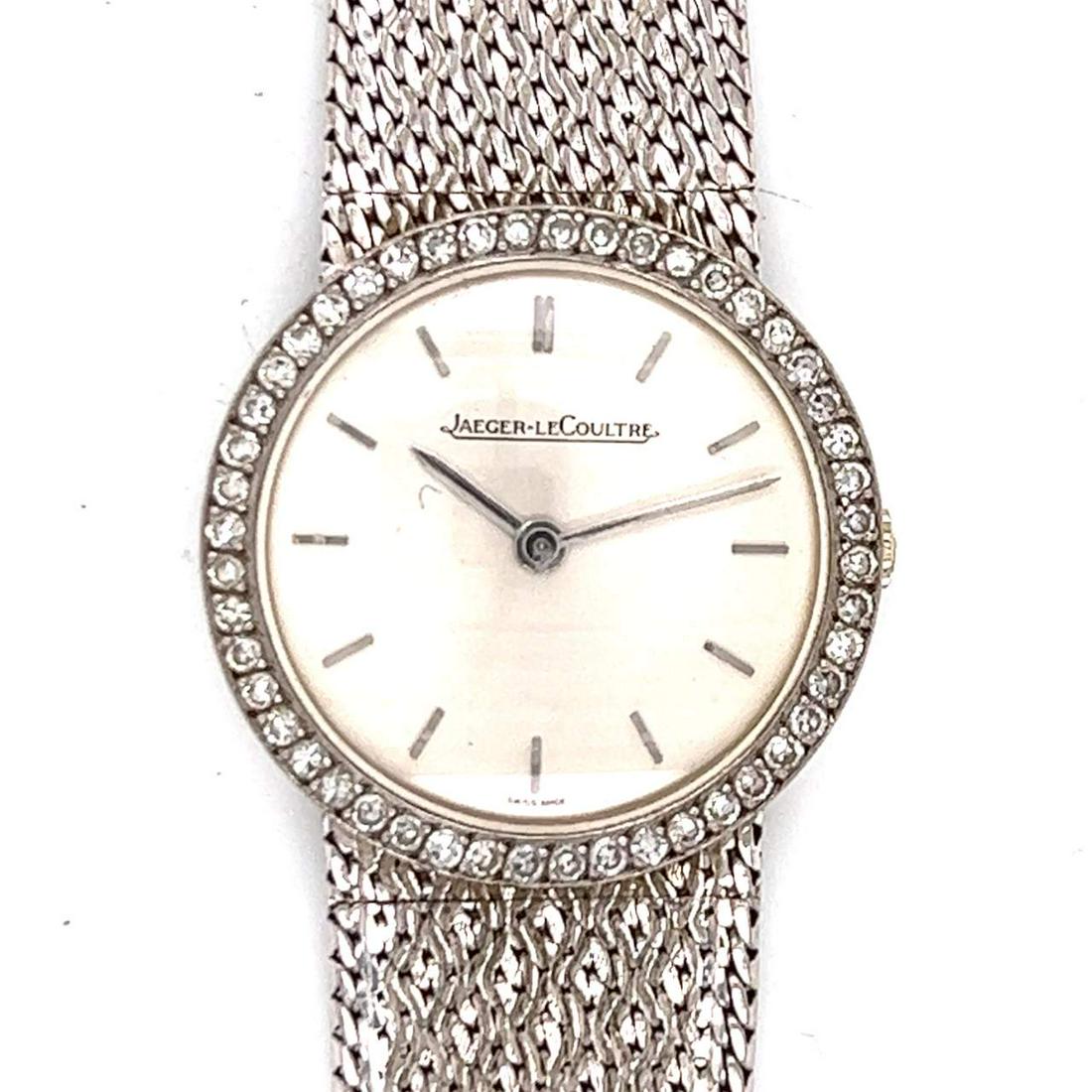 Jaeger LeCoultre 18K White Gold Ladies Watch (1 of 1)