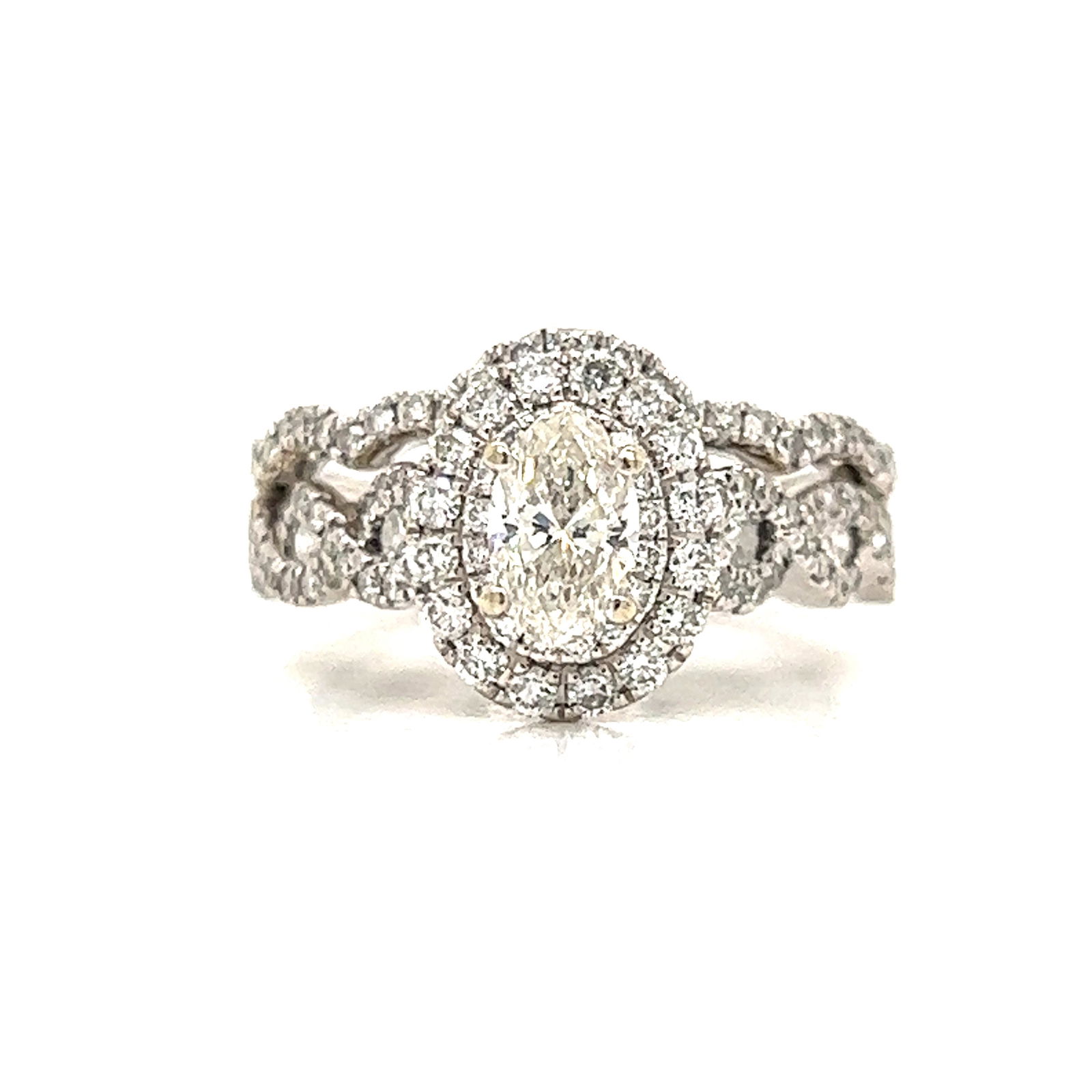 14k Diamond Engagement Ring Set  (1 of 2)