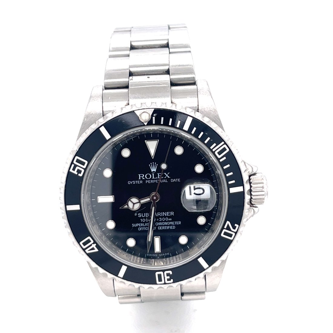 ROLEX Submariner Black Dial Watch (1 of 1)