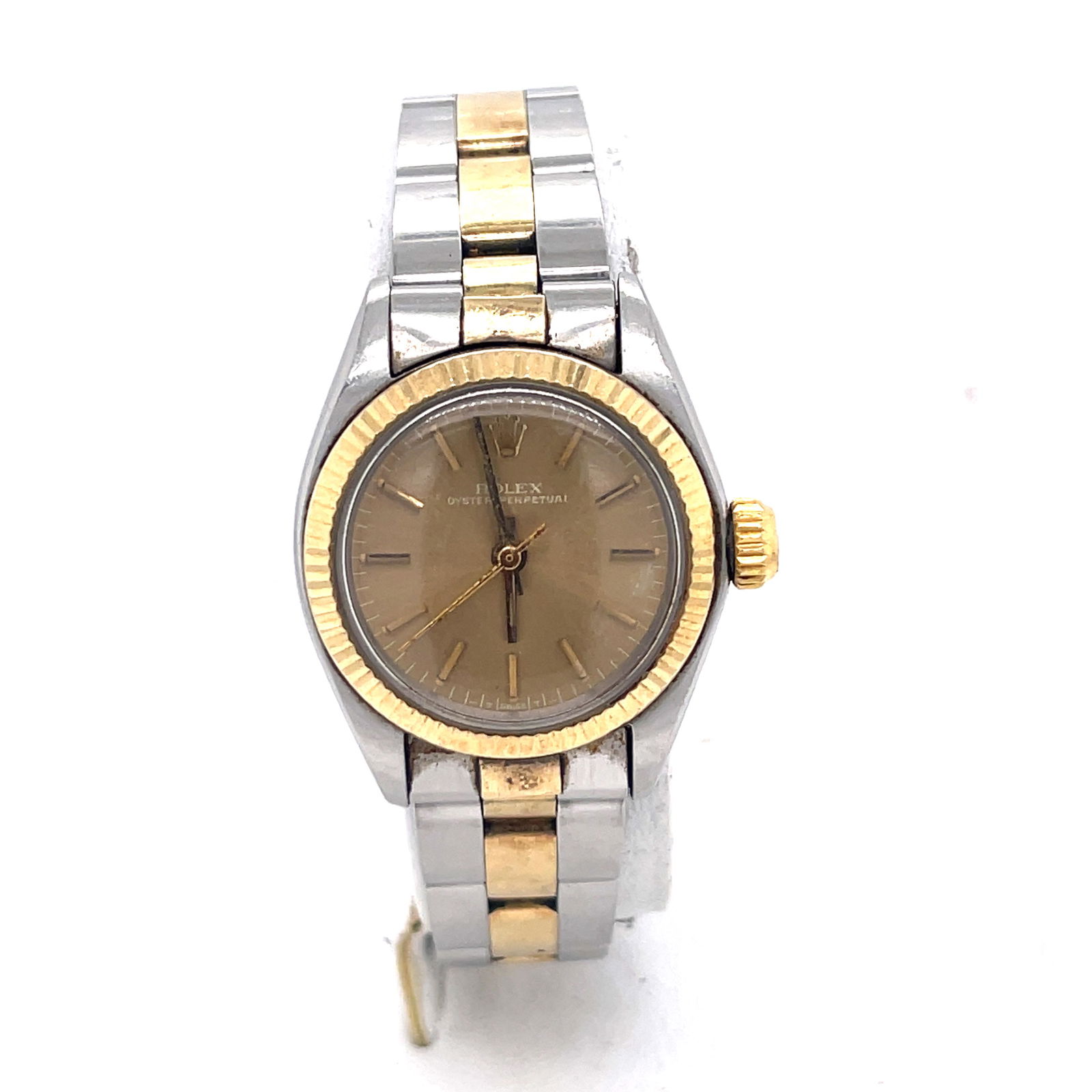 ROLEX Two Tone Oyster Perpetual Watch (1 of 1)